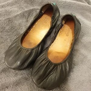 Matte Black Tieks, size 8
